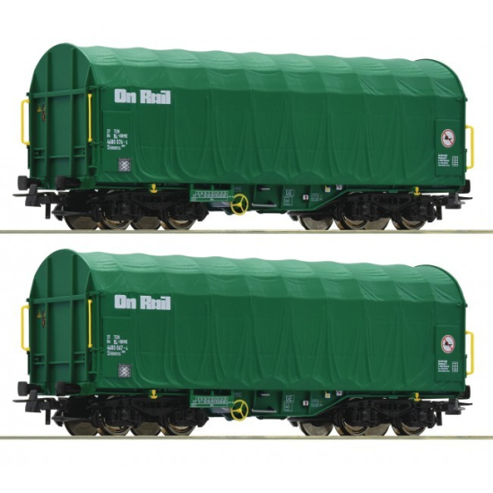 Zestaw 2 wagonów typu Shimmns, On Rail Roco 76049